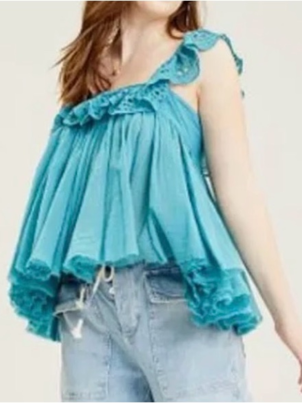 Free People FP One Garden Party Eyelet Top